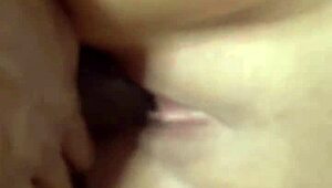 Corno Watches Negro Pound Hot Japinha Wife Changing Clothes While Munching Popcorn