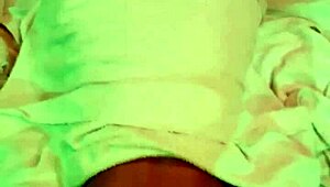 Hardcore anal pounding shemale's big shaved ebony ass till cum.