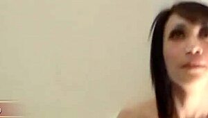 Teen Tranny Teases Massive Tits Reveal