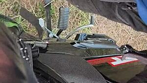 Exhibitionist Flashes Big Cock Masturbating Outdoors to Distant Ladies