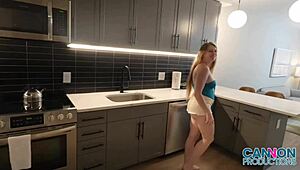 ember's huge natural tits bouncin as she rides black cock cowgirl then doggy quickie??