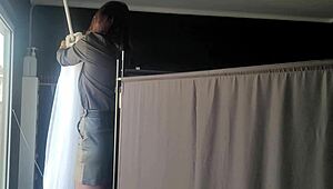 i went for manicure but hot manicurist grabs my dick for sloppy blowjob and face fuck 😏👅