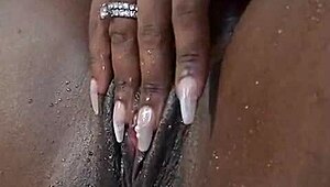 Juicy Fruit Sliced Open Dripping Fresh Sweetness Everywhere Around