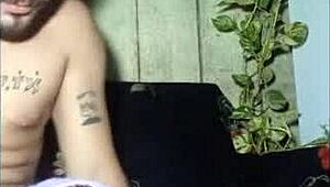 a brazilian cutie with big ass spreads for quick doggy cumshot