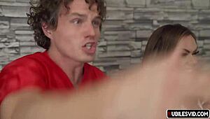 Aila Donovan swaps Lulu Chu for taboo family sunday pounding