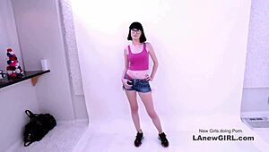 Ravishing Brunette Goddess Fucked Hard in Modeling Audition