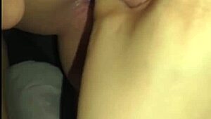 Finger and rimjob my ass at wild college party with friends