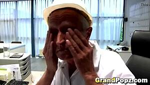 Grandpopz Barebacks Chubby Teen Bent Over Doggystyle Raw