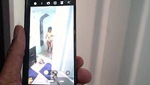 eden west catches stepdad peeping in shower with big boner