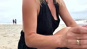 Fat Cock Pounds Milf's Ass Awakening Her on Sunny Beach