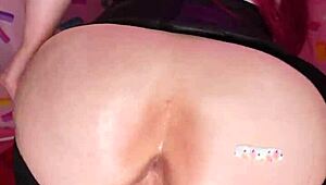 bbw redhead tgirl oils huge ass for monster cock anal ride and cumshot