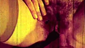 vintage hairy pussy threesome retro group beaver