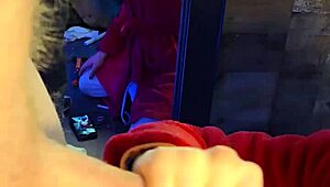 oh god, this cocksucking milf drops knees for hard pounding till juicy creampie finish