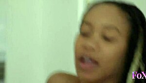 so this sexy milf jenna foxx gets her big natural tits and wet pussy licked by another girl