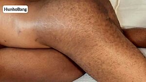 Big Booty Ebony Pounded Doggystyle Creams Massive Black Cock