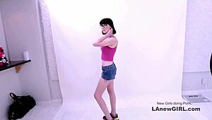 Ravishing Brunette Goddess Fucked Hard in Modeling Audition