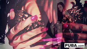 kendall teases her sexy skinny body nude playing up that hot stock fetish vibe so good