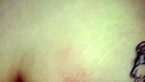 chubby latina slut strips naked dances then slams ass down for brutal anal creampie