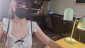 Busty maid wakes me with eager blowjob then I fuck her to nonstop orgasms