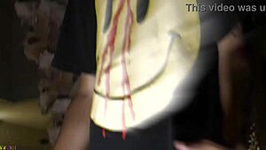 summrs packrunner bitch teases with her sly moves and hidden vibes