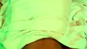 Hardcore anal pounding shemale's big shaved ebony ass till cum.