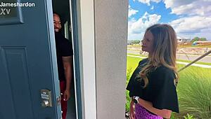 Sydney Ryan's massage turns into raw black cock pounding session