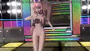 yo check megurine luka full nude bunny costume in love project diva mod