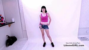 Ravishing Brunette Goddess Fucked Hard in Modeling Audition