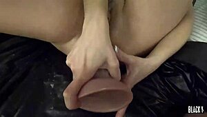 wifes gaping ass craves rough fisting double penetration and squirting humiliation at home!