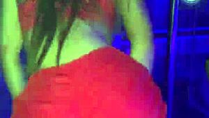 Nick Rodrigues dances funk with naughty Brazilian novinha at public baile voyeur outdoor