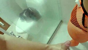 Skinny petite latina hermanastra rides deepthroat creampie cock morning style