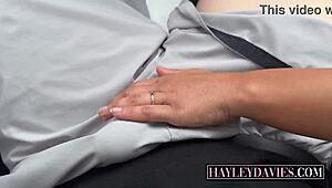 sexy nympho hayley davies rides luke cooper balls deep rough