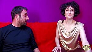 damn this experienced dude loses it screaming loud blasting cum all over her pretty face and puffy clit after rough doggystyle!