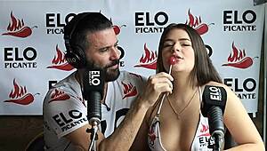 ema ribeiro jumps into elo podcast challenges with cute colombian casting interview vibes