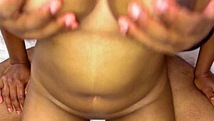 Desi Stepsister's Massive Boobs Flash Tempts Hard