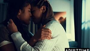 alina lopez begs forgiveness while licking kendra spade's pure hairy pussy