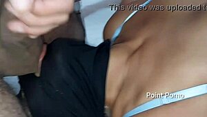 big ass latina milf fucked hard and deepthroats monster cock until gagging