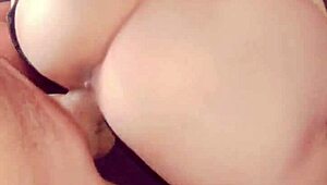 Married Wife's Wet Ass Craves Husband's Hard Anal Thrusts on Wedding Night