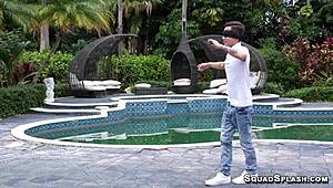 busty teen josie tucker rides big cock in doggystyle creampie