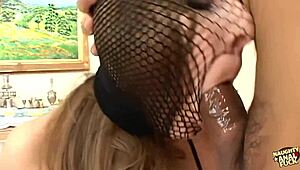 bombastic milf spreads cheeks for double anal pounding in wild gangbang session