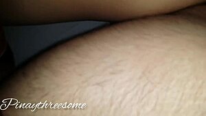 dude the plumber wrecked my hairy pinay pussy creampie close-up and messy cum everywhere??