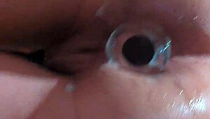 ass gapes open like huge tunnel