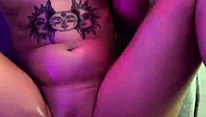 POV latina nerd tattoo slut begs for pussy licking and missionary fucking