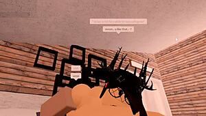 Intense Craving Takes Over While Devouring Her Juicy Ass in Roblox Session