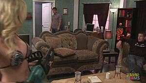 Wild Bikini Babes Finger Pussy and Ride in Freaky Group Fuck