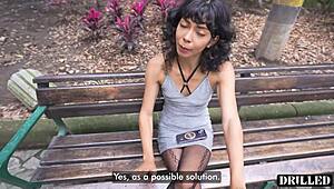 Busty Latina Cleaning Lady Bent Over And Dominated For Visa With Big Cock Rough Doggystyle