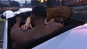 Franklin, ever tried banging a hot hooker in your car during this GTA sex game?