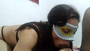 creampie blowjob with hot sucking action 😍💦