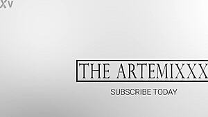 saucy sapphire's first bbw scene with artemis popping her hairy cherry