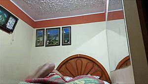 Submissive latina wife offered as prostitute to fat mature friend by cuckold husband